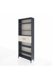 Arges Dolap 5 Raflı Tek Çekmeceli 88x30x221 Antrasit-Aytaşı