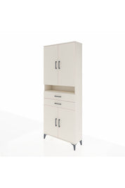 Arges Dolap 5 Raflı 2 Çekmeceli 4 Kapaklı 88x30x221 Aytaşı-Aytaşı