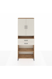 Arges Dolap 5 Raflı 2 Çekmeceli 2 Kapaklı 88x30x221 Çam-Aytaşı