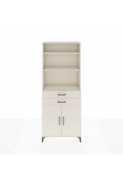 Arges Dolap 4 Raflı 2 Çekmeceli 2 Kapaklı 88x30x221 Aytaşı-Aytaşı