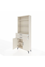 Arges Dolap 4 Raflı 2 Çekmeceli 2 Kapaklı 88x30x221 Aytaşı-Aytaşı