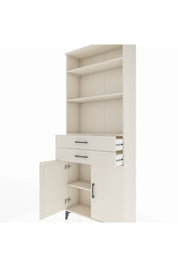 Arges Dolap 4 Raflı 2 Çekmeceli 2 Kapaklı 88x30x221 Aytaşı-Aytaşı