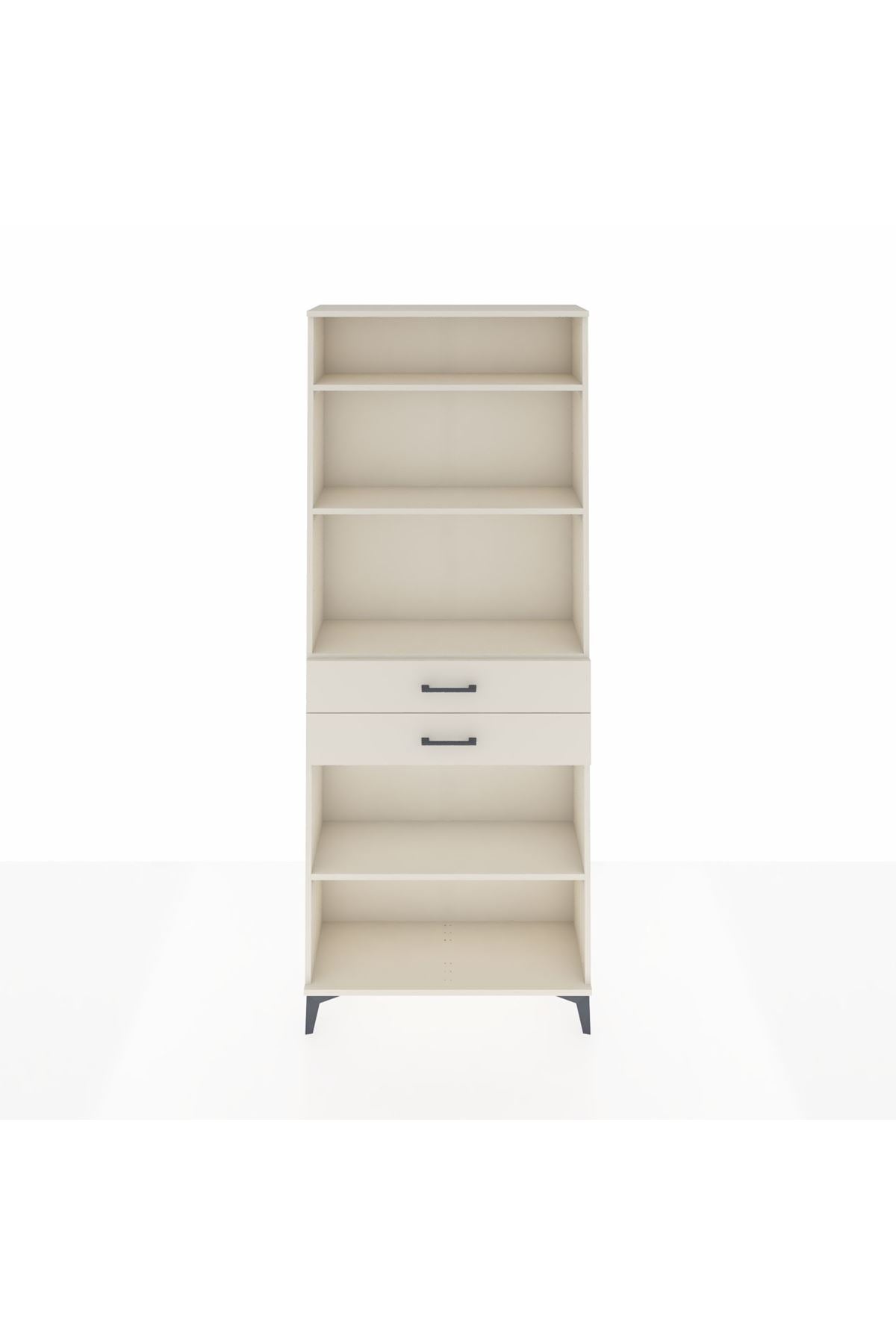 Arges Dolap 4 Raflı 2 Çekmeceli 88x30x221 Aytaşı-Aytaşı