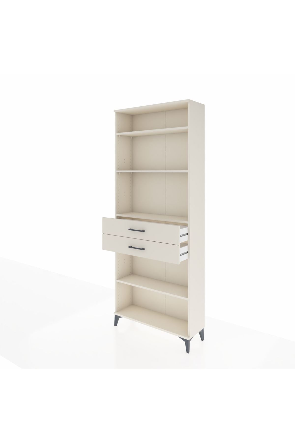 Arges Dolap 4 Raflı 2 Çekmeceli 88x30x221 Aytaşı-Aytaşı