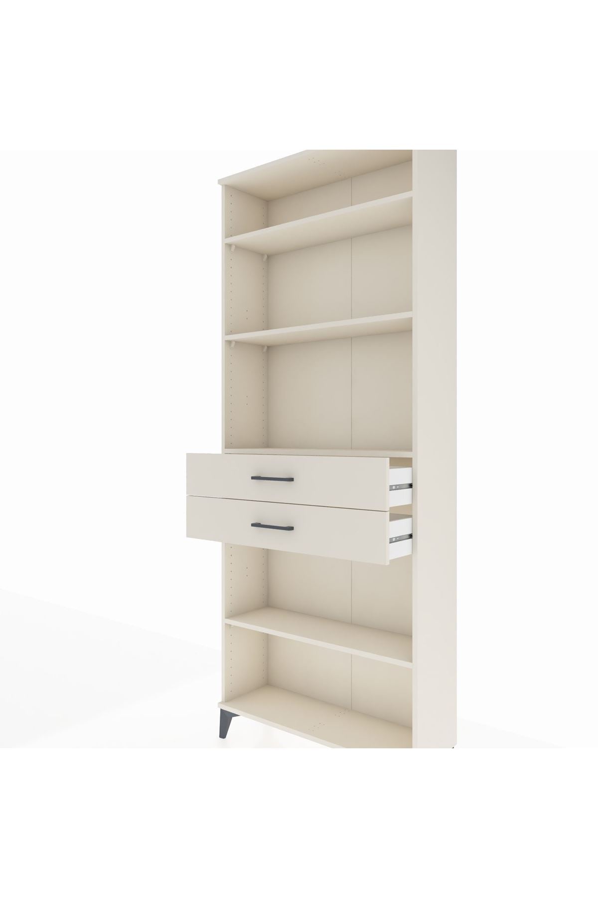 Arges Dolap 4 Raflı 2 Çekmeceli 88x30x221 Aytaşı-Aytaşı