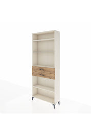 Arges Dolap 4 Raflı 2 Çekmeceli 88x30x221 Aytaşı-Çam