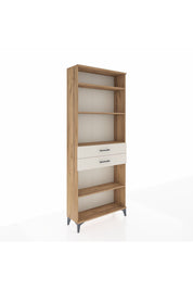 Arges Dolap 4 Raflı 2 Çekmeceli 88x30x221 Çam-Aytaşı