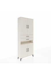 Arges Dolap 5 Raflı 2 Çekmeceli 4 Kapaklı 88x30x221 Aytaşı-Aytaşı