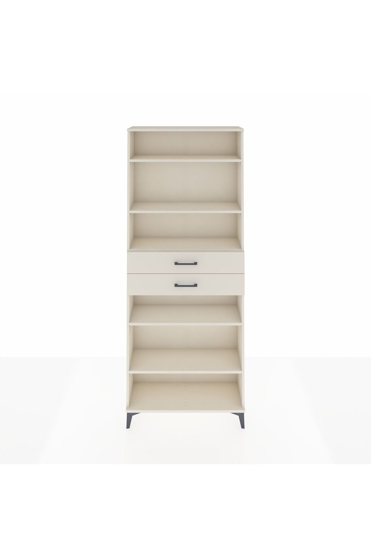 Arges Dolap 5 Raflı 2 Çekmeceli 88x30x221 Aytaşı-Aytaşı