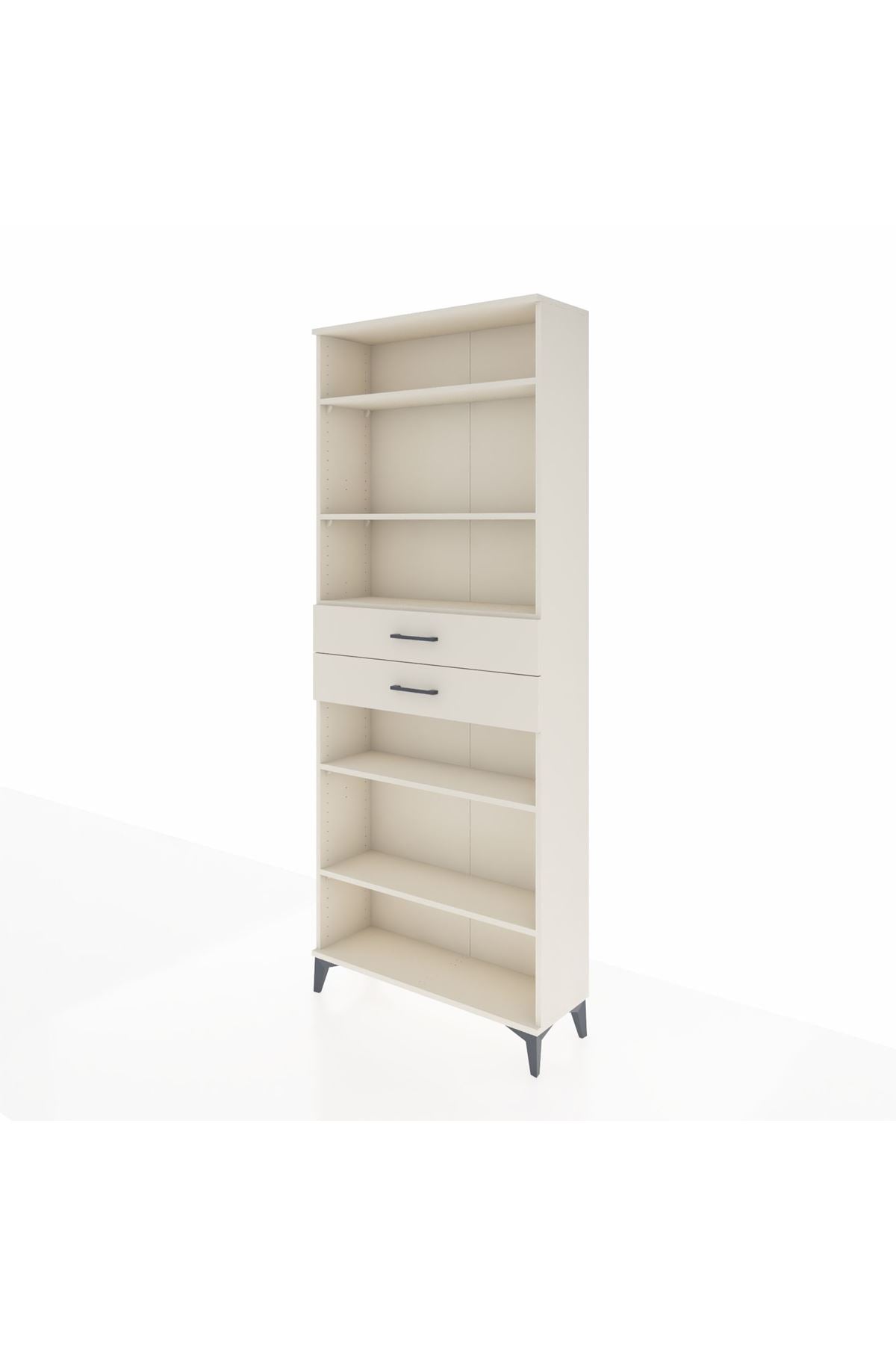 Arges Dolap 5 Raflı 2 Çekmeceli 88x30x221 Aytaşı-Aytaşı