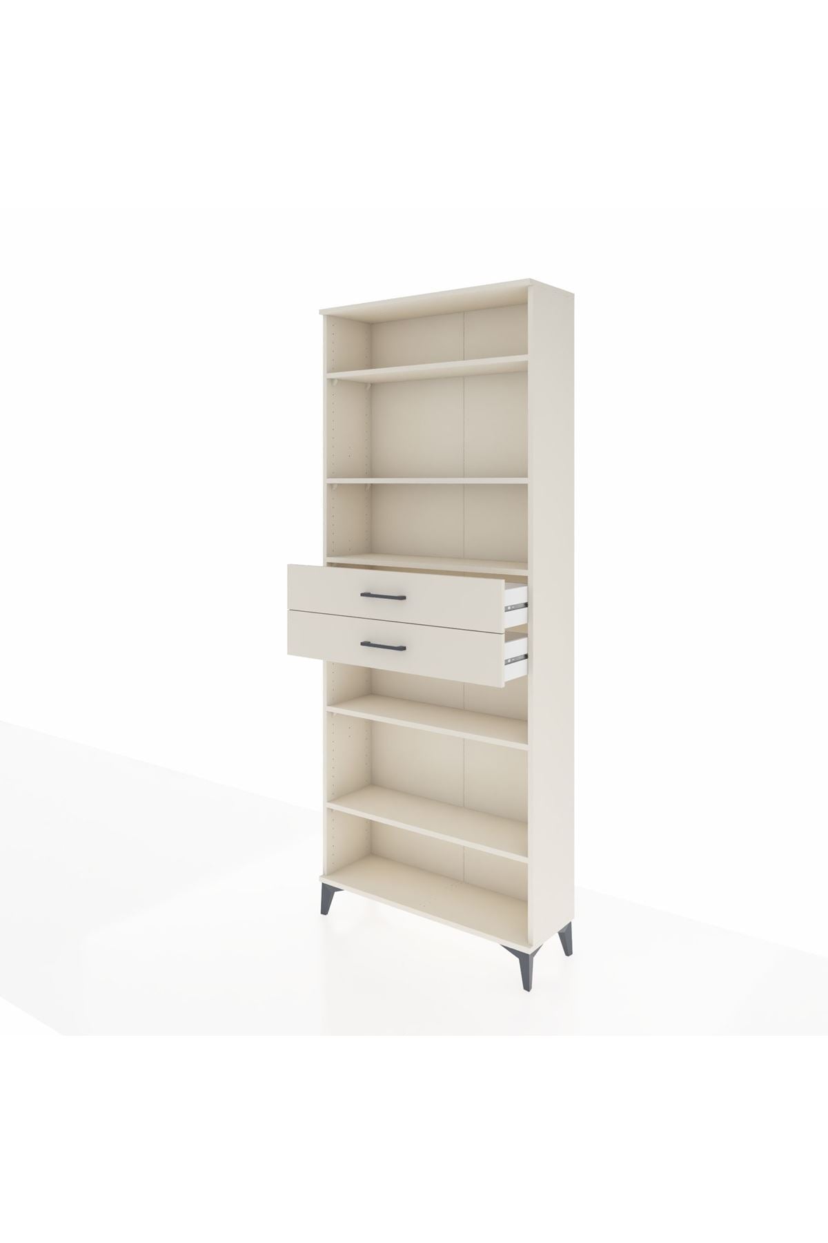 Arges Dolap 5 Raflı 2 Çekmeceli 88x30x221 Aytaşı-Aytaşı