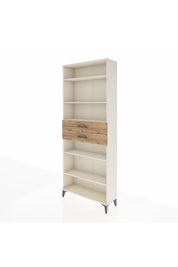 Arges Dolap 5 Raflı 2 Çekmeceli 88x30x221 Aytaşı-Çam