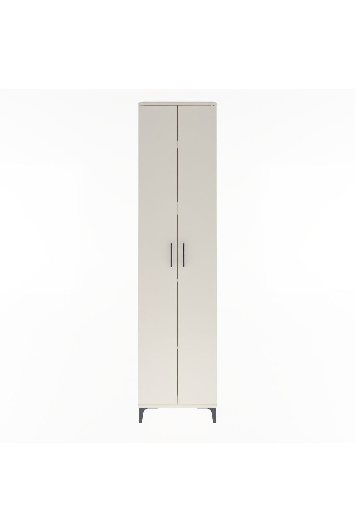 Arges Dolap 4 Raflı 2 Kapaklı 60x30x243 Aytaşı-Aytaşı