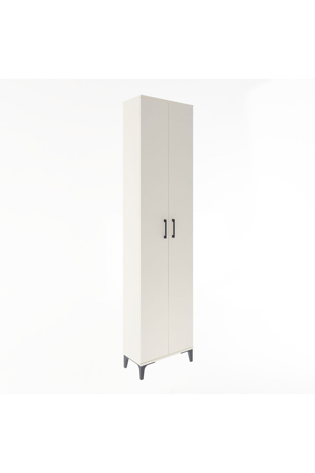 Arges Dolap 4 Raflı 2 Kapaklı 60x30x243 Aytaşı-Aytaşı