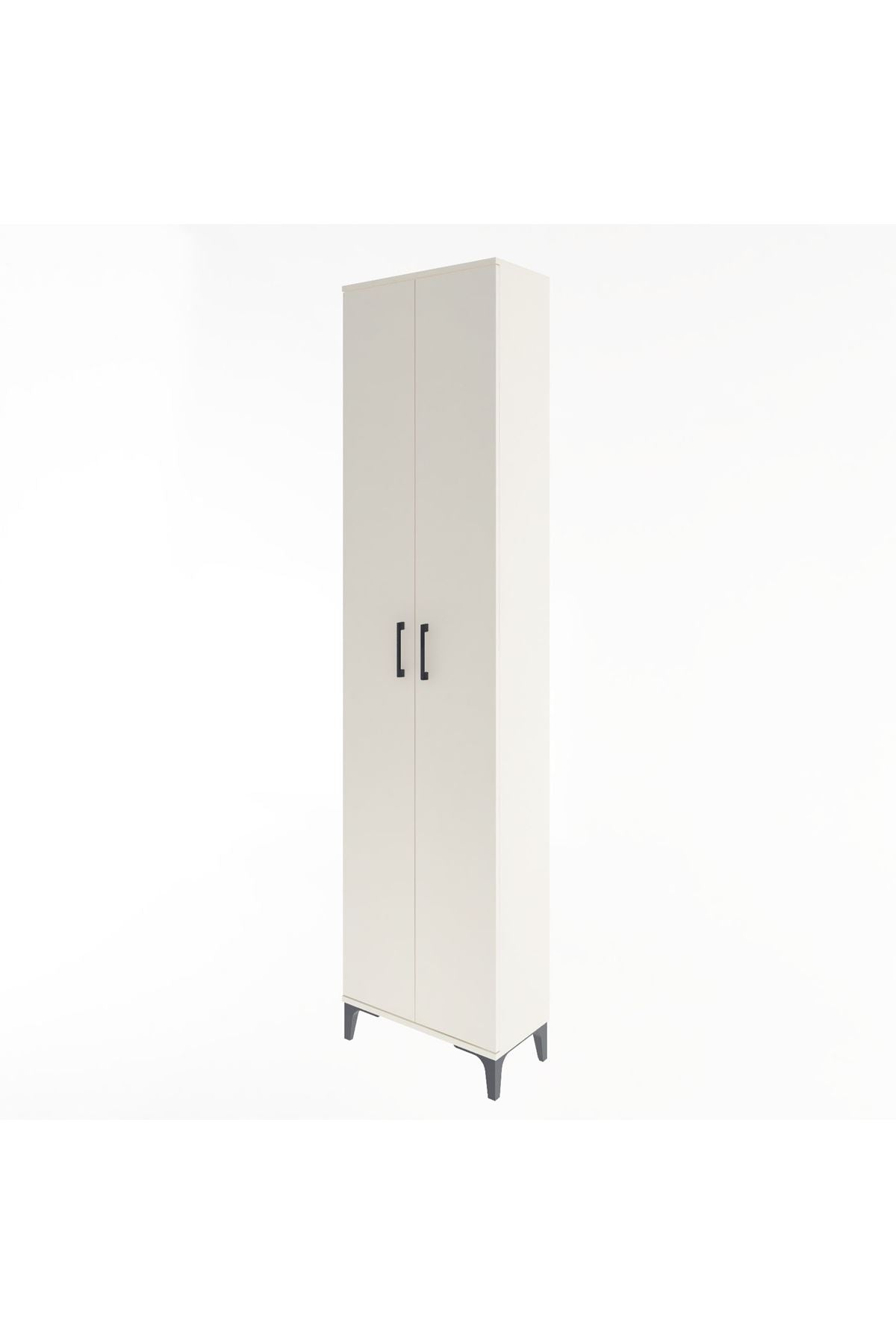 Arges Dolap 4 Raflı 2 Kapaklı 60x30x243 Aytaşı-Aytaşı