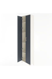 Arges Dolap 4 Raflı 2 Kapaklı 60x30x243 Aytaşı-Antrasit