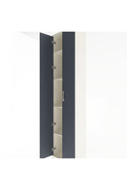 Arges Dolap 4 Raflı 2 Kapaklı 60x30x243 Aytaşı-Antrasit