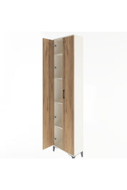 Arges Dolap 4 Raflı 2 Kapaklı 60x30x243 Aytaşı-Çam