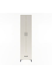 Arges Dolap 5 Raflı Tek Çekmeceli 2 Kapaklı 60x30x243 Aytaşı-Aytaşı