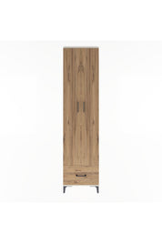 Arges Dolap 5 Raflı Tek Çekmeceli 2 Kapaklı 60x30x243 Aytaşı-Çam