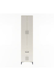 Arges Dolap 4 Raflı Tek Çekmeceli 4 Kapaklı 60x30x243 Aytaşı-Aytaşı