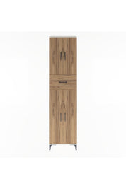 Arges Dolap 4 Raflı Tek Çekmeceli 4 Kapaklı 60x30x243 - S32M005V3A