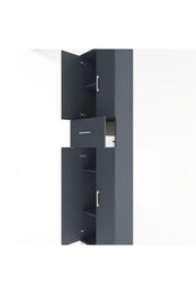 Arges Dolap 4 Raflı Tek Çekmeceli 4 Kapaklı 60x30x243 - S32M005V5A