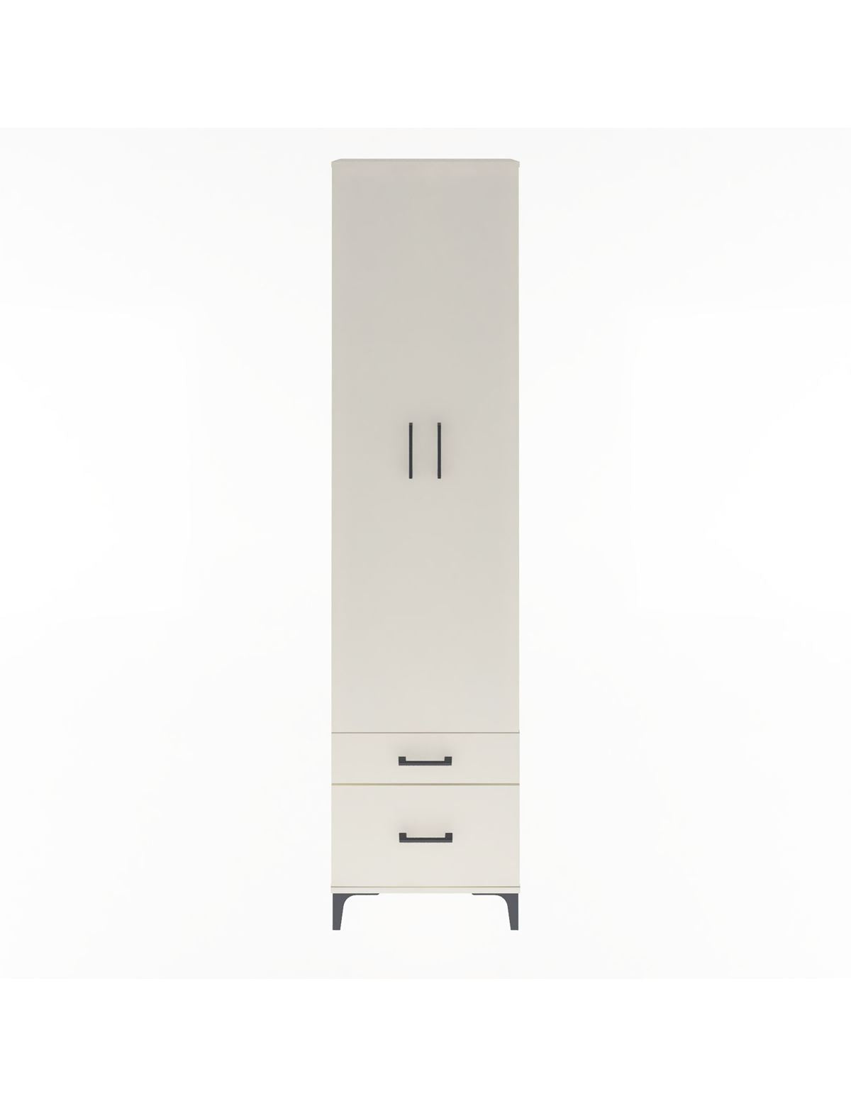 Arges Dolap 4 Raflı 2 Çekmeceli 2 Kapaklı 60x30x243 Aytaşı-Aytaşı