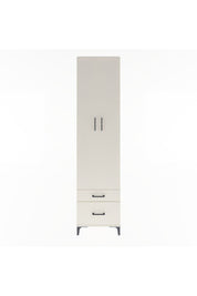 Arges Dolap 4 Raflı 2 Çekmeceli 2 Kapaklı 60x30x243 Aytaşı-Aytaşı