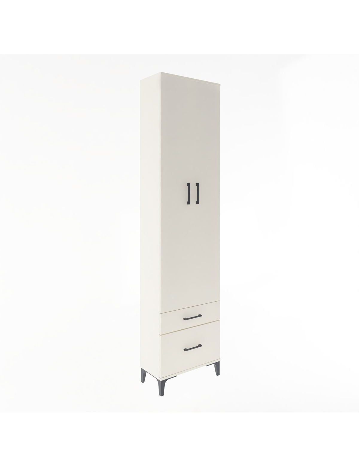 Arges Dolap 4 Raflı 2 Çekmeceli 2 Kapaklı 60x30x243 Aytaşı-Aytaşı