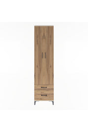 Arges Dolap 4 Raflı 2 Çekmeceli 2 Kapaklı 60x30x243 Aytaşı-Çam