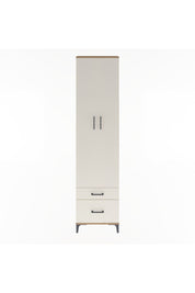 Arges Dolap 4 Raflı 2 Çekmeceli 2 Kapaklı 60x30x243 Çam-Aytaşı