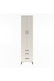 Arges Dolap 4 Raflı 3 Çekmeceli 2 Kapaklı 60x30x243 Aytaşı-Aytaşı