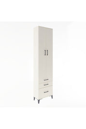 Arges Dolap 4 Raflı 3 Çekmeceli 2 Kapaklı 60x30x243 Aytaşı-Aytaşı