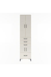 Arges Dolap 4 Raflı 4 Çekmeceli 4 Kapaklı 60x30x243 Aytaşı-Aytaşı