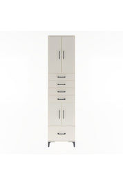 Arges Dolap 4 Raflı 5 Çekmeceli 4 Kapaklı 60x30x243 Aytaşı-Aytaşı