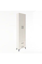 Arges Dolap 4 Raflı 2 Çekmeceli 2 Kapaklı 60x30x243 Aytaşı-Aytaşı