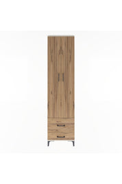 Arges Dolap 4 Raflı 2 Çekmeceli 2 Kapaklı 60x30x243 Aytaşı-Çam