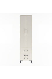 Arges Dolap 4 Raflı 3 Çekmeceli 2 Kapaklı 60x30x243 Aytaşı-Aytaşı