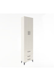 Arges Dolap 4 Raflı 3 Çekmeceli 2 Kapaklı 60x30x243 Aytaşı-Aytaşı