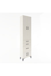 Arges Dolap 3 Raflı 3 Çekmeceli 4 Kapaklı 60x30x243 Aytaşı-Aytaşı