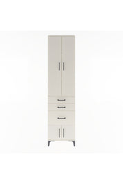 Arges Dolap 3 Raflı 3 Çekmeceli 4 Kapaklı 60x30x243 Aytaşı-Aytaşı