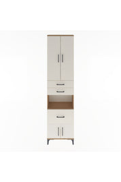 Arges Dolap 4 Raflı 3 Çekmeceli 2 Kapaklı 60x30x243 - S32M020V7A
