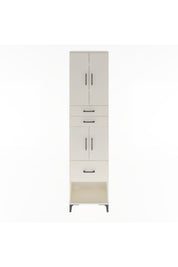 Arges Dolap 4 Raflı 3 Çekmeceli 4 Kapaklı 60x30x243 Aytaşı-Aytaşı