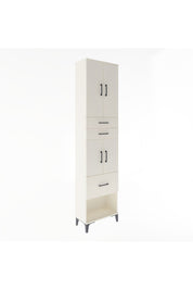 Arges Dolap 4 Raflı 3 Çekmeceli 4 Kapaklı 60x30x243 Aytaşı-Aytaşı