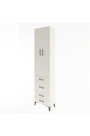 Arges Dolap 4 Raflı 4 Çekmeceli 2 Kapaklı 60x30x243 Aytaşı-Aytaşı