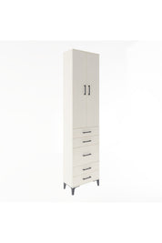 Arges Dolap 4 Raflı 5 Çekmeceli 2 Kapaklı 60x30x243 Aytaşı-Aytaşı