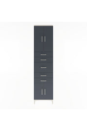 Arges Dolap 2 Raflı 5 Çekmeceli 4 Kapaklı 60x30x243 - S32M029V2A