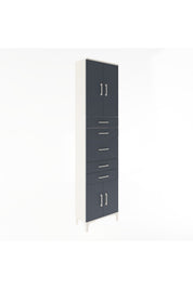 Arges Dolap 2 Raflı 5 Çekmeceli 4 Kapaklı 60x30x243 - S32M029V2A