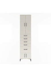 Arges Dolap 3 Raflı 5 Çekmeceli 4 Kapaklı 60x30x243 Aytaşı-Aytaşı